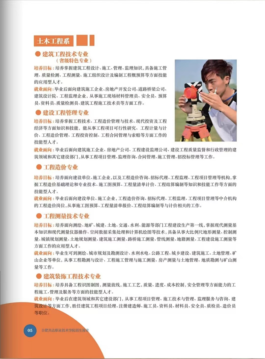 合肥共達(dá)職業(yè)技術(shù)學(xué)院－2024年分類考試招生宣傳冊