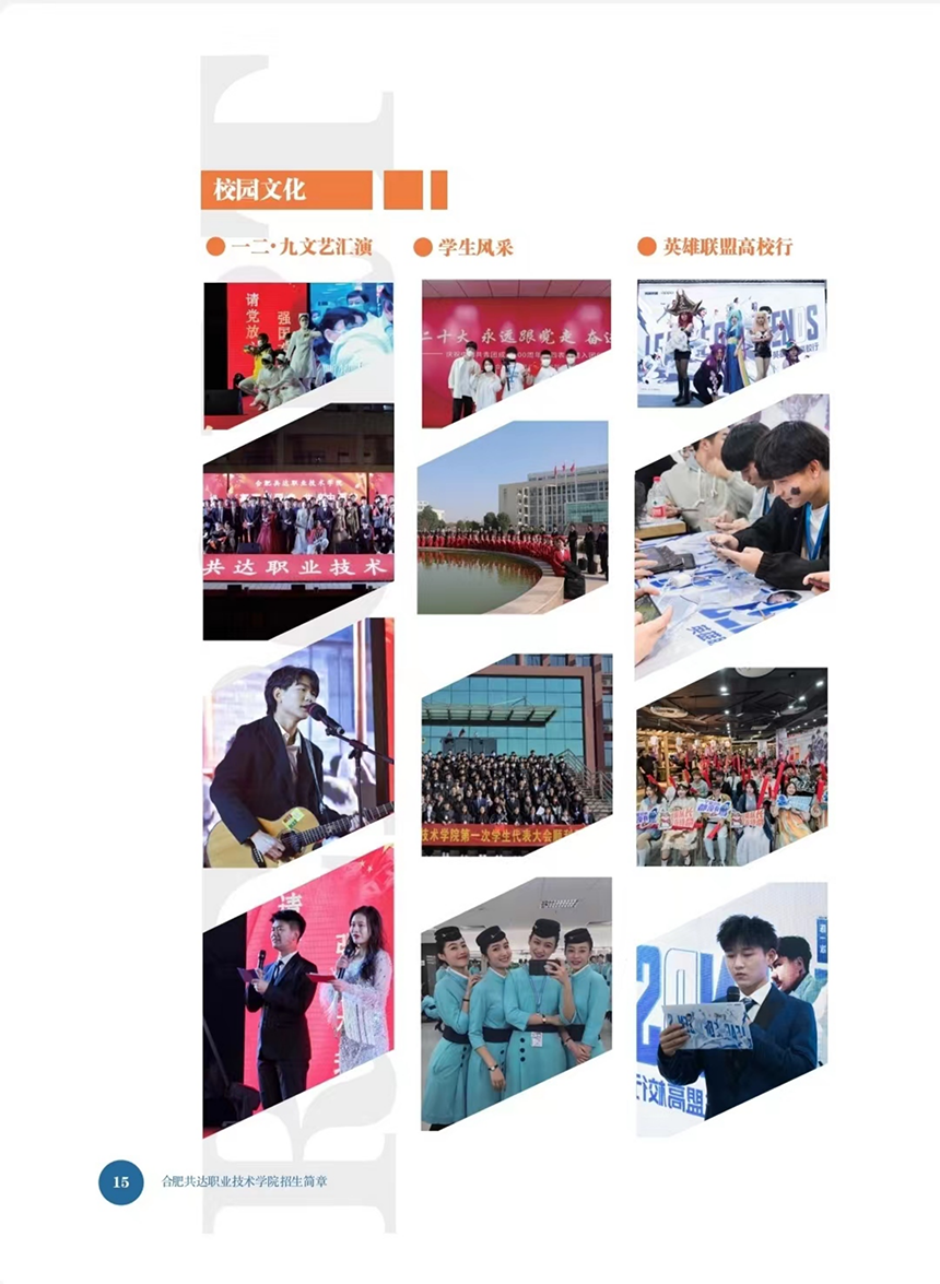 合肥共達(dá)職業(yè)技術(shù)學(xué)院－2023年秋季普通高考招生宣傳冊