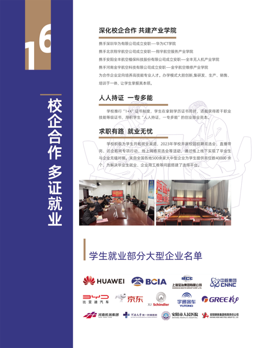 安陽(yáng)職業(yè)技術(shù)學(xué)院－2024年招生簡(jiǎn)章