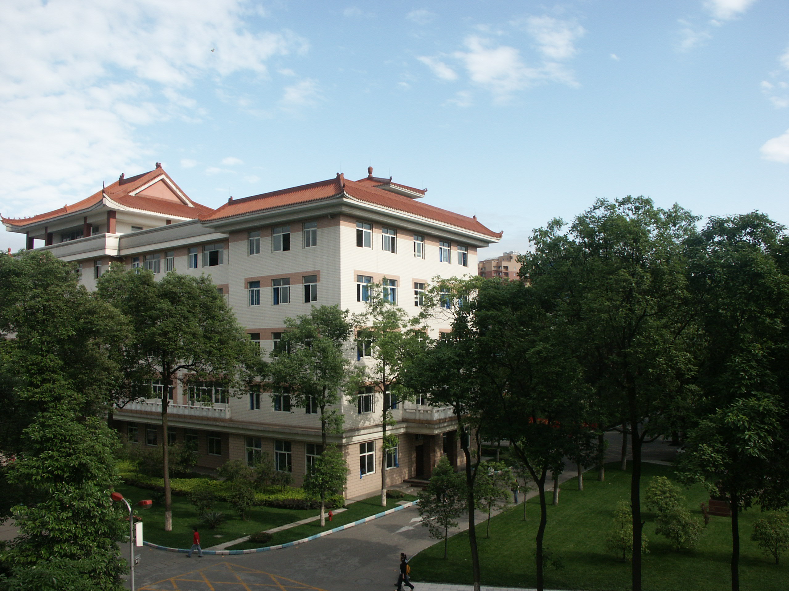 西南民族大學-校園風景