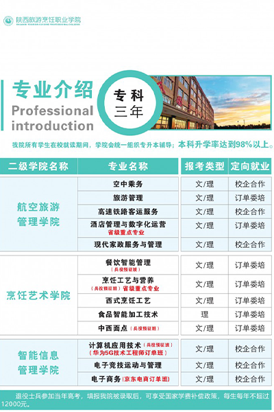 陜西旅游烹飪職業(yè)學院